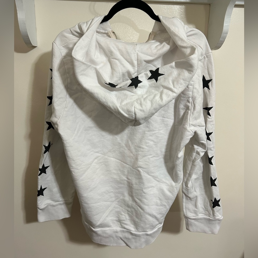 Monrow Classic White Hoodie - Picture 2 of 4